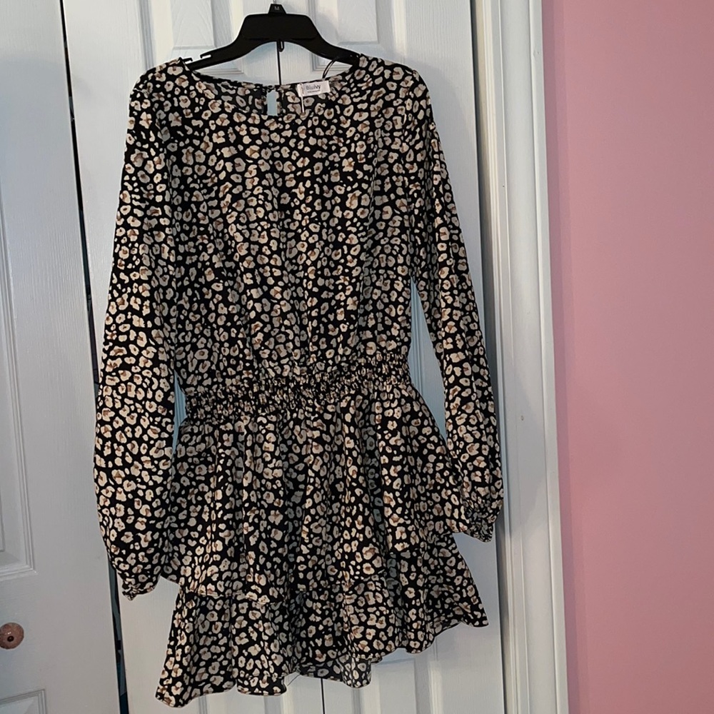 Blu Ivy cheetah print romper
